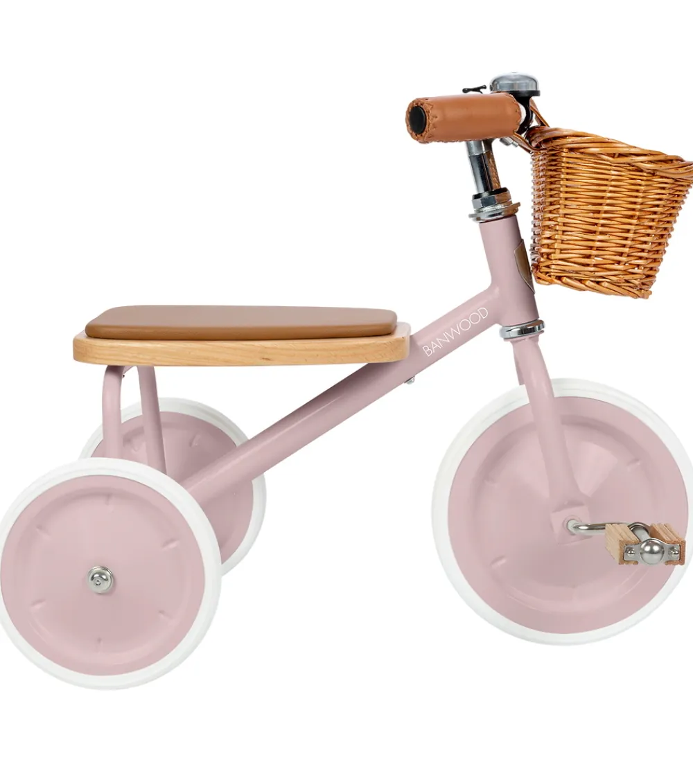 Banwood Løbecykler>Trehjulet Cykel - Trike - 3-6 År - Dustypink