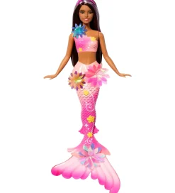 Barbie Dukker Og Tilbehør>Dukke - 30 cm - Blooming Magic Black Mermaid