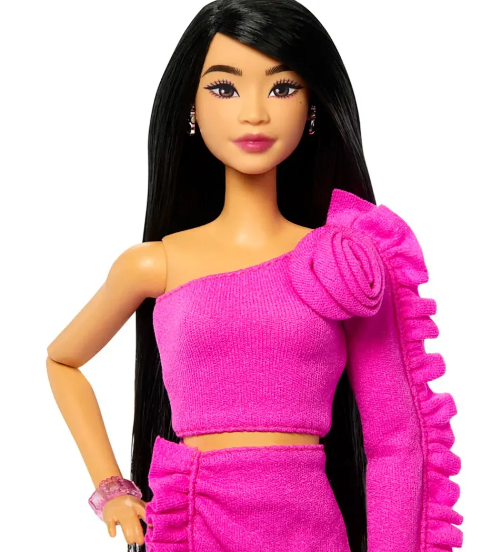 Barbie Dukker Og Tilbehør>Dukke - 30 cm - Deluxe Style Rose Asian