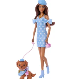 Barbie Dukker Og Tilbehør>Dukke - 30 cm - Twinning Looks Brunette Polka Dots