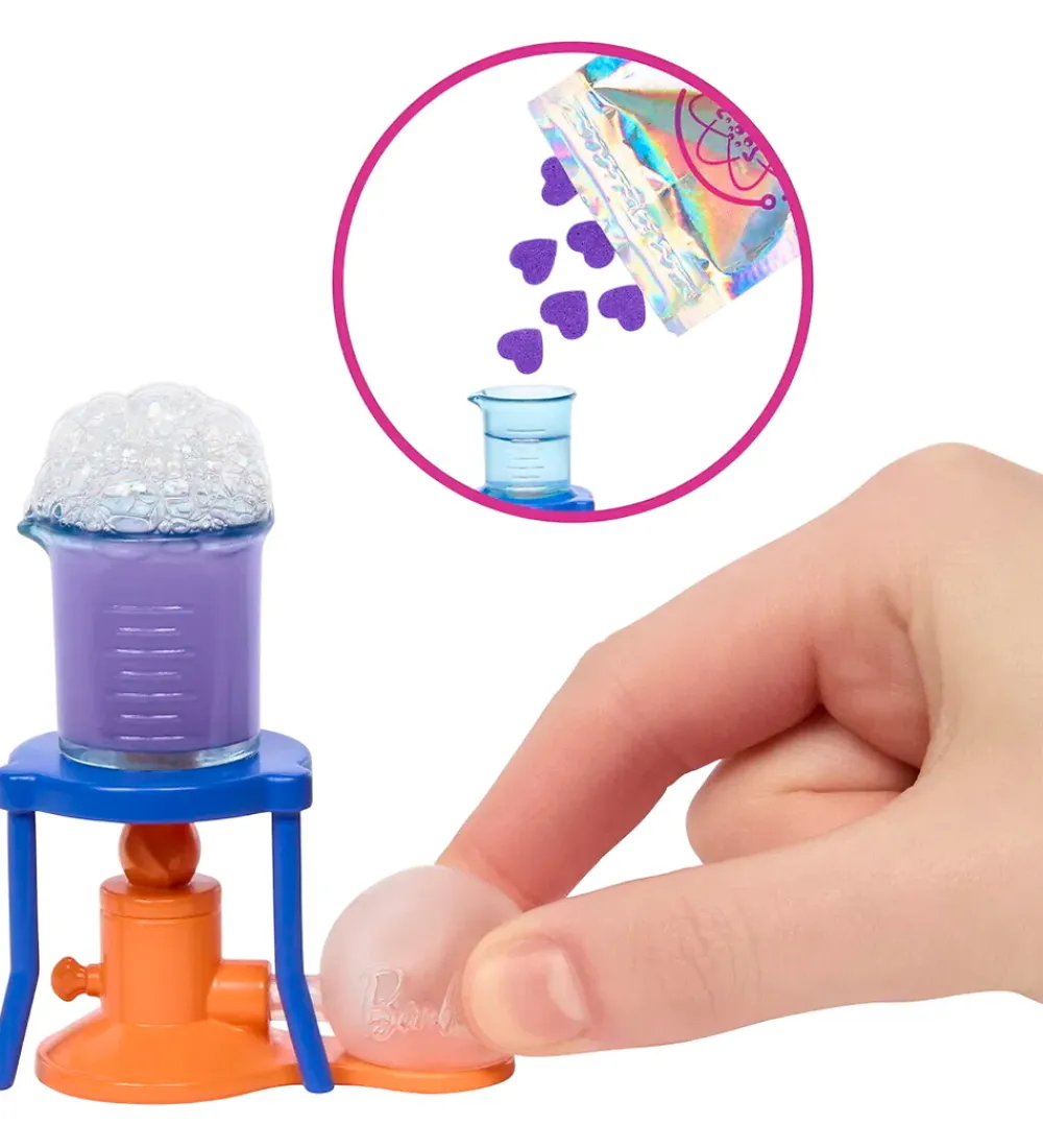 Barbie Dukker Og Tilbehør>Dukkesæt - 30 cm - Career Deluxe Scientisk Set