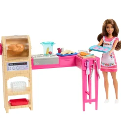 Barbie Dukker Og Tilbehør>Dukkesæt - 30 cm - Recipe For Friendship Teresa's Køkken