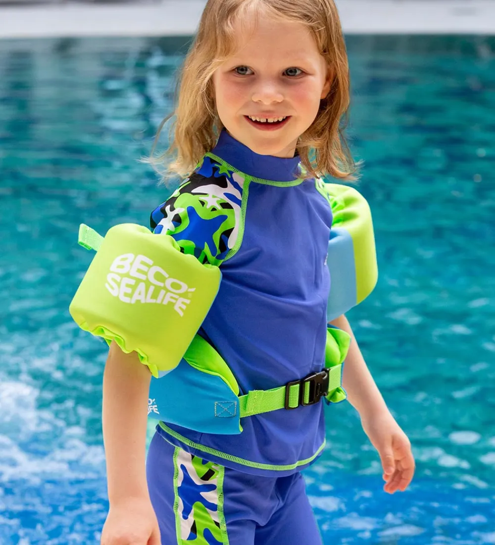 BECO Strandlegetøj>Svømmevinger - Neopren - 15-30 Kg - Grøn