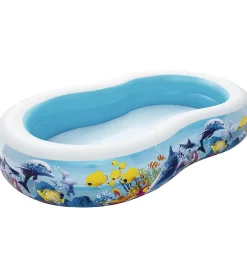 Bestway Vandleg|Udeleg Og Udendørs Legetøj>Badebassin - 262 x 157 cm - Fish 'N Friends