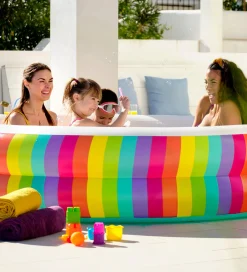 Bestway Udeleg Og Udendørs Legetøj|Vandleg>Badebassin - 206x51cm - Rainbow Dreams