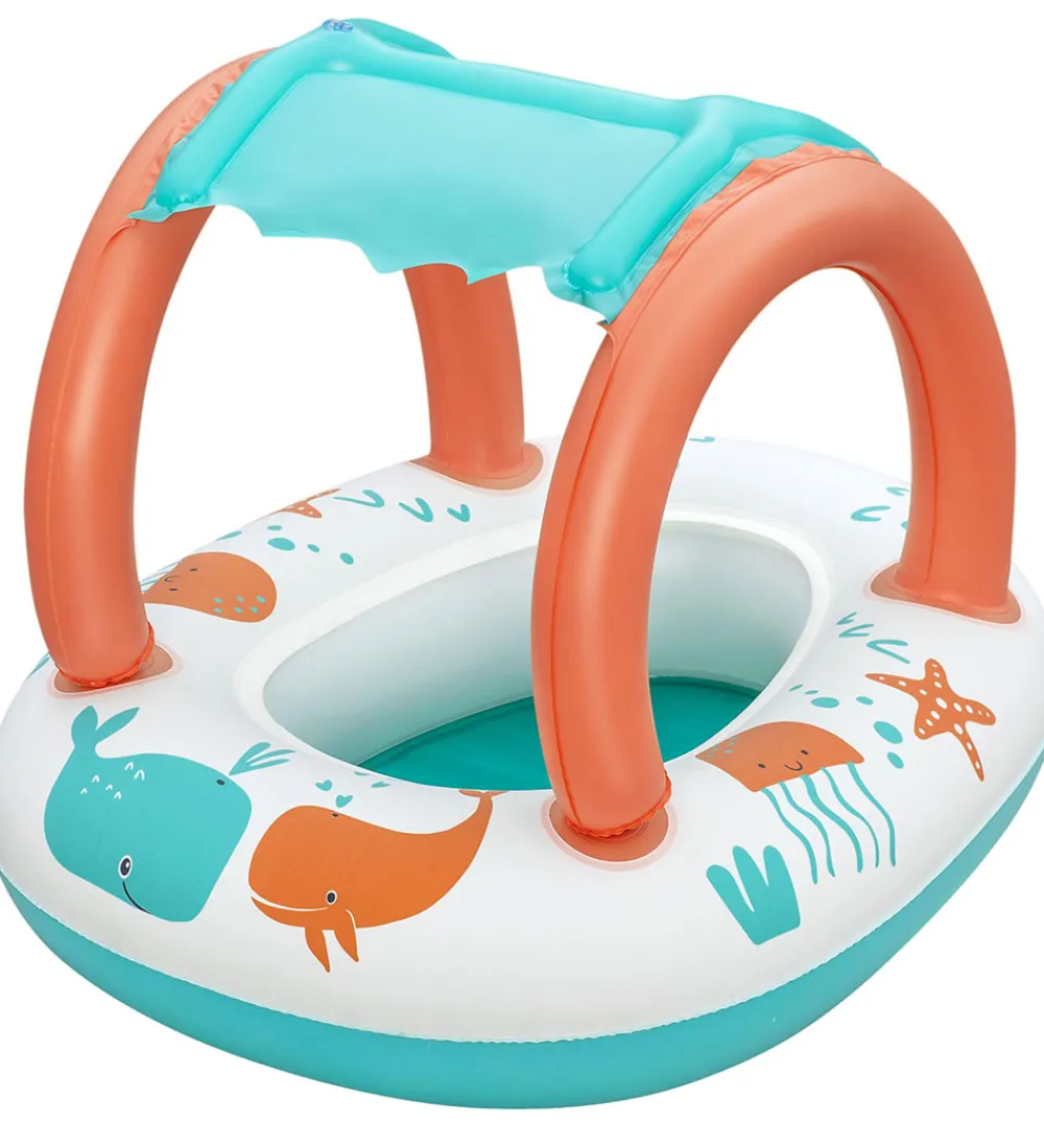 Bestway Udeleg Og Udendørs Legetøj|Badedyr>Flyder m. Skygge - 84 x 67 cm - Comfort Plush