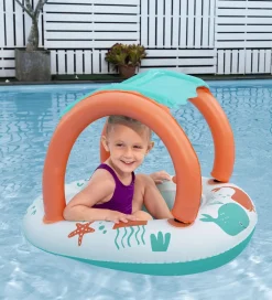 Bestway Udeleg Og Udendørs Legetøj|Badedyr>Flyder m. Skygge - 84 x 67 cm - Comfort Plush