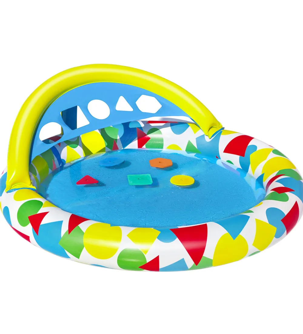 Bestway Udeleg Og Udendørs Legetøj|Vandleg>Legebassin - 120x117x46 cm - Lil' Splash & Learn