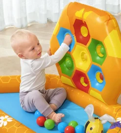 Bestway Vandleg|Udeleg Og Udendørs Legetøj>Legebassin m. Bolde - 127 x 119 cm - Lil' Beehive