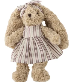 Bloomingville Dukker Og Tilbehør>Stofdukke m. Shopper - 28 cm - Vilma - Brun