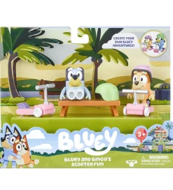 Bluey Figurer>Legesæt - og Bingos Scooter Sjov