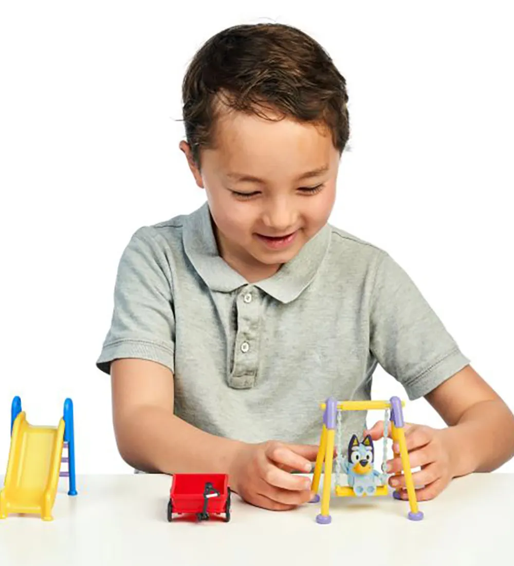 Bluey Figurer>Legesæt - Legeplads m. Figur