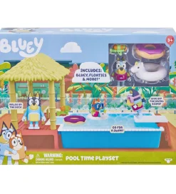 Bluey Figurer>Legesæt - Poolsjov