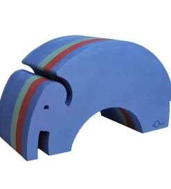 bObles Aktivitetslegetøj|Tumledyr>Elefant - L 24 - 55x21x31 cm - Blue Gym