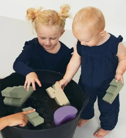 bObles Tumledyr|Motorisk Legetøj>Krokodille - 3-pak - 18x8/15x6/12x/4 cm - Moss