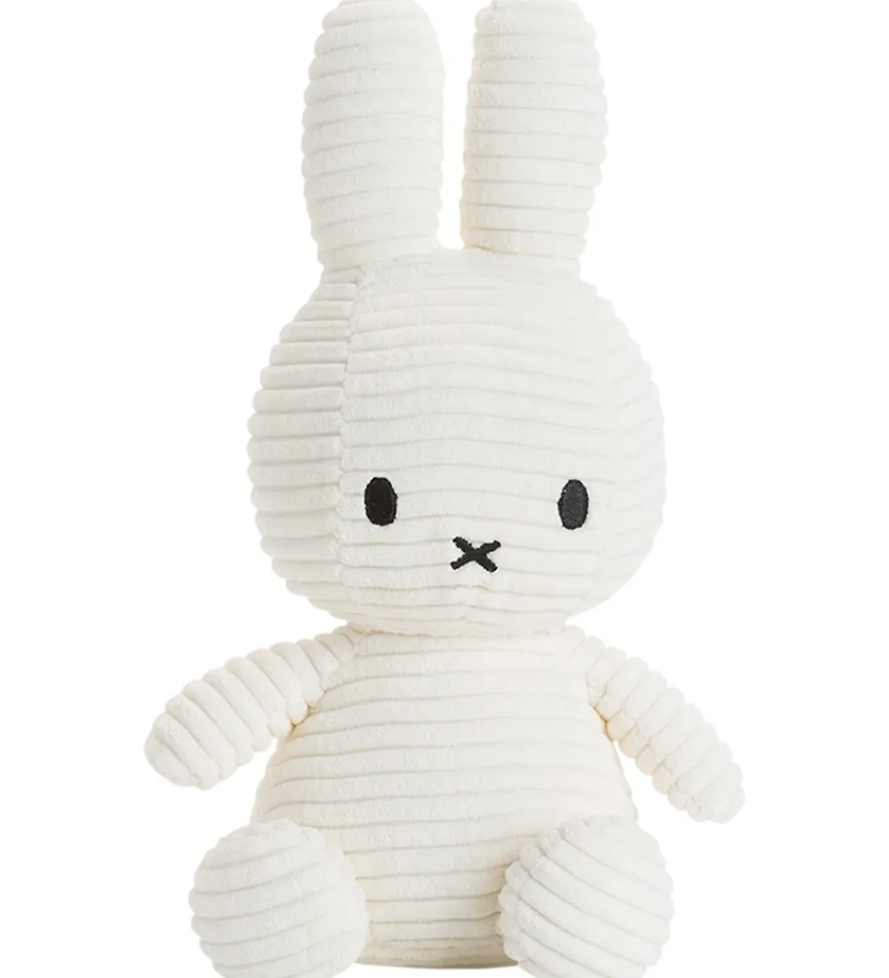 Bon Ton Toys Bamser>Bamse - 23 cm - Miffy ECO Corduroy - Offwhite