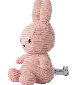 Bon Ton Toys Bamser>Bamse - 23 cm - Miffy ECO Corduroy - Pink