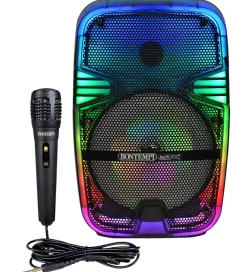 Bontempi Musikinstrumenter>Højtaler m. Mikrofon/Lys - Trådløs