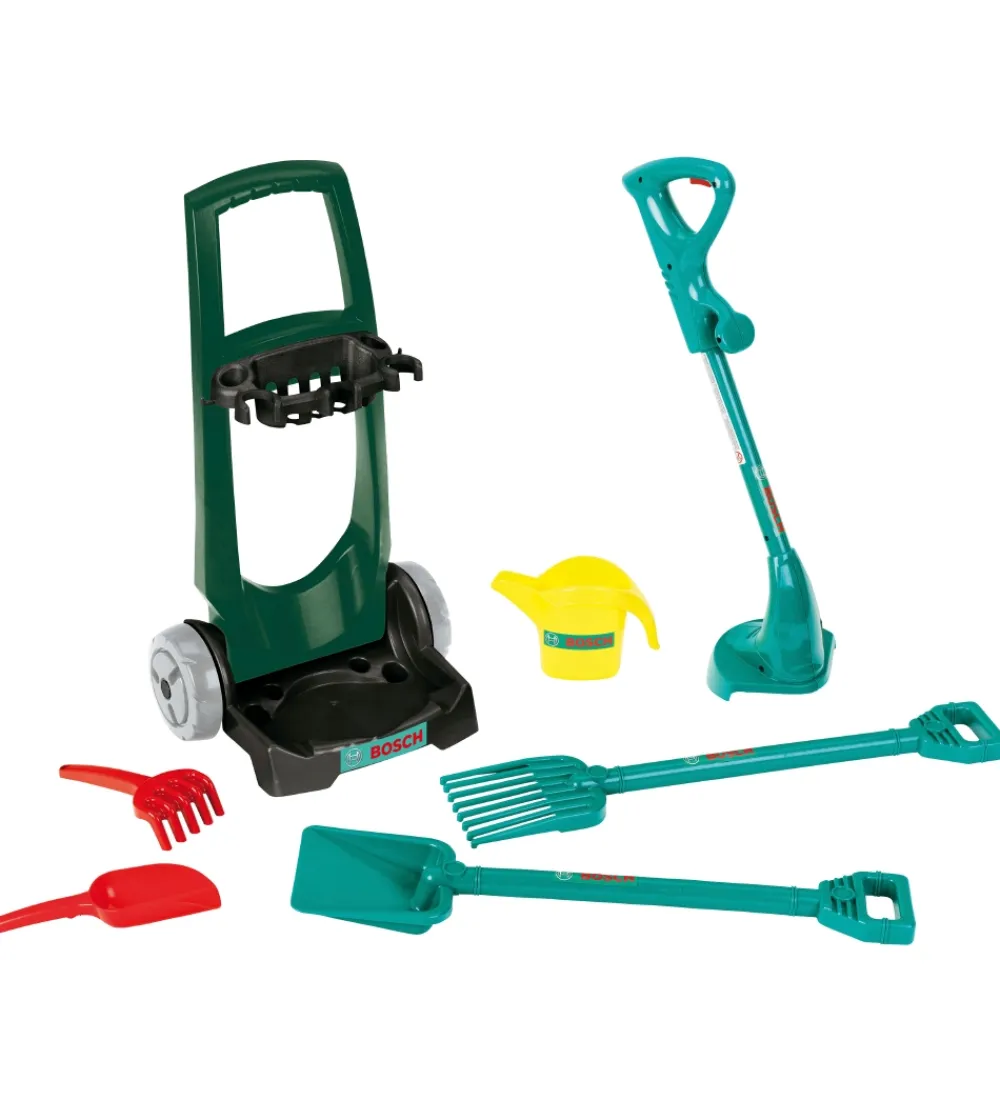 Bosch Mini Legeværktøj>Havevogn - 57x18 - Legetøj - Grøn