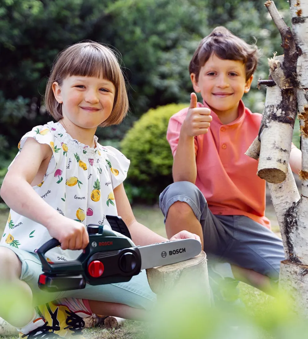 Bosch Mini Legeværktøj>Kædesav m. Lys/Lyd - Legetøj - Grøn