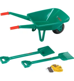 Bosch Mini Legeværktøj>Trillebør m. Tilbehør - Legetøj - Grøn