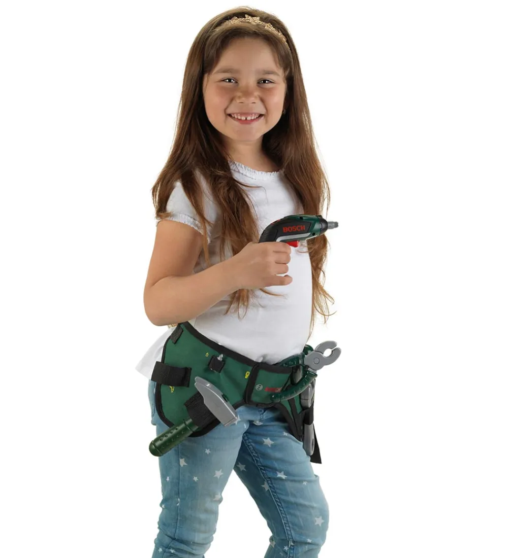 Bosch Mini Legeværktøj>Værktøjsbælte - Legetøj - Mørkegrøn