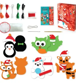 BOX CANDIY Halloween|Kreasæt>Kreasæt - Filtdyr-pynt - Totally Santa