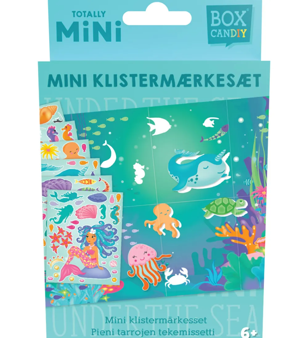 BOX CANDIY Kreativ Leg|Halloween>Kreasæt - Klistermærkesæt - Totally Mini