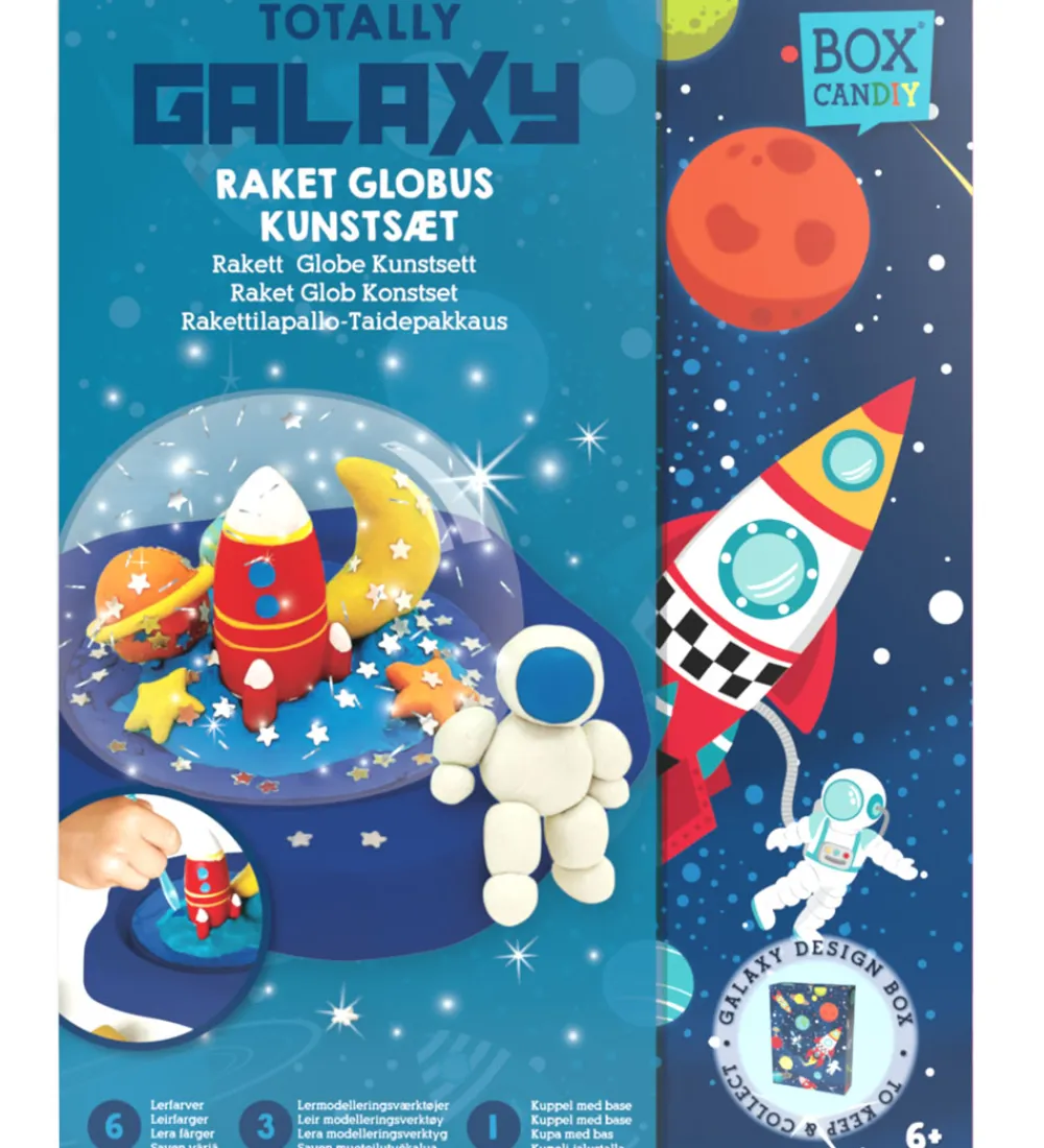 BOX CANDIY Halloween|Modellervoks>Kreasæt - Raketgalakse-kunstsæt - Totally Galaxy