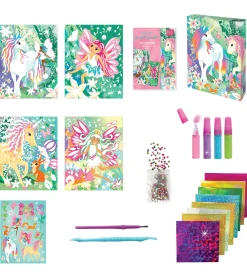 BOX CANDIY Halloween|Kreasæt>Kreasæt - Sand- og Foliekunstsæt - Magical Unicorns