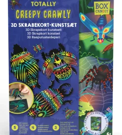 BOX CANDIY Halloween|Kreasæt>Kreasæt - Skrabekort 3D - Totally Creepy Crawly
