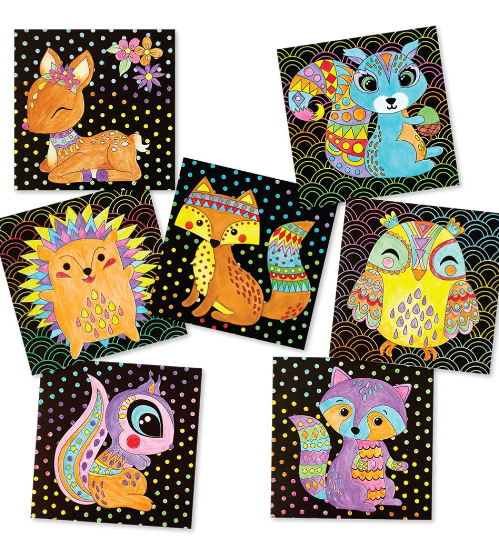 BOX CANDIY Halloween|Maling>Kreasæt - Vandfarvekunstsæt - Totally Woodlands