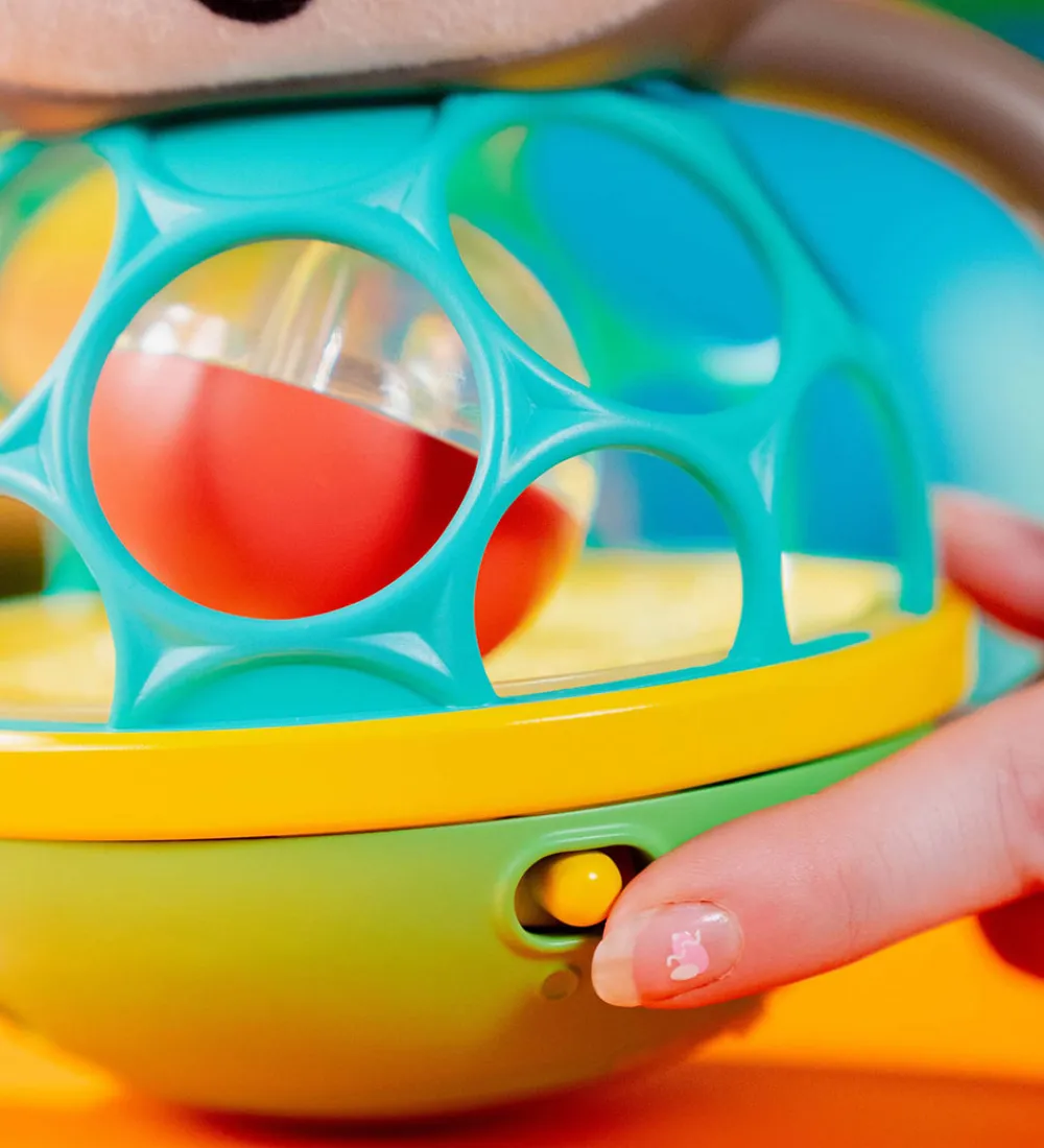 Bright Starts Aktivitetslegetøj>Aktivitetslegetøj - Haps' og Ryst - Abe-Oball