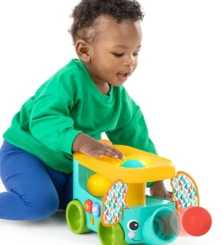 Bright Starts Motorisk Legetøj|Aktivitetslegetøj>Aktivitetslegetøj - Pop & Roll Safari Bus