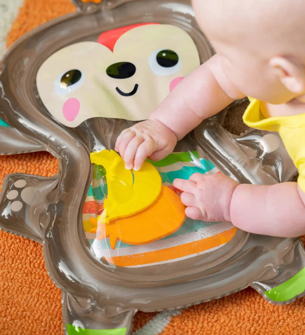 Bright Starts Aktivitetsstativer|Aktivitetslegetøj>Aktivitetsmåtte m. Vand - Hungry Monkey