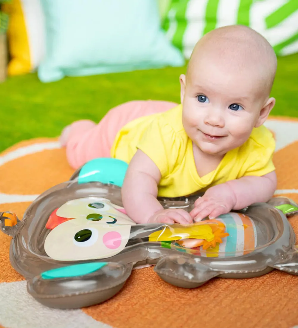 Bright Starts Aktivitetsstativer|Aktivitetslegetøj>Aktivitetsmåtte m. Vand - Hungry Monkey