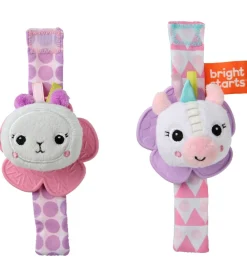 Bright Starts Bideringe>Biderangle - 2-pak - Enhjørning & Lama