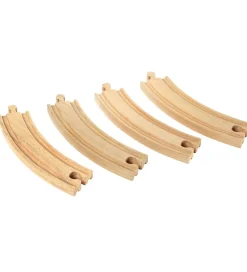 BRIO Brio>Buede Skinner - 4 dele - Lang - Træ 33342