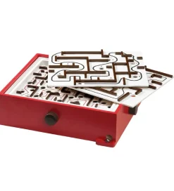 BRIO Kuglebaner|Brio>GAMES Labyrint Spil m. Øveplader - Rød 34020