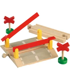 BRIO Brio>Jernbaneoverskæringer - 4 dele - Træ 33388