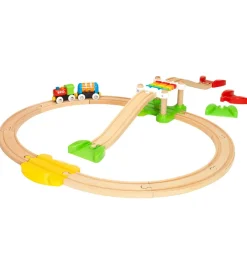 BRIO Brio>MY FIRST Togbane - 18 dele - Multifarvet 33727