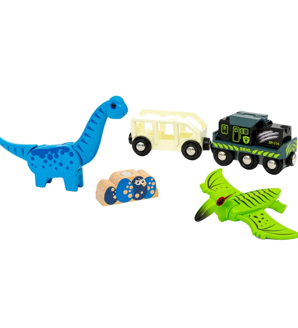 BRIO Brio>World Batteridrevet Tog Med Dinosaur m. Lyd og Lys - 36096