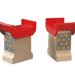 BRIO Trælegetøj|Brio>World Bropiller - 2 stk 33254