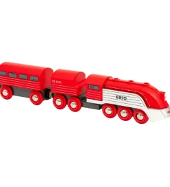 BRIO Brio>World Strømlinet Tog - 3 dele - Rød 33557