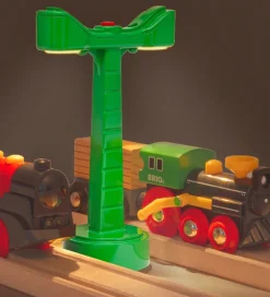 BRIO Brio>World Togbanelys - Grøn 33836