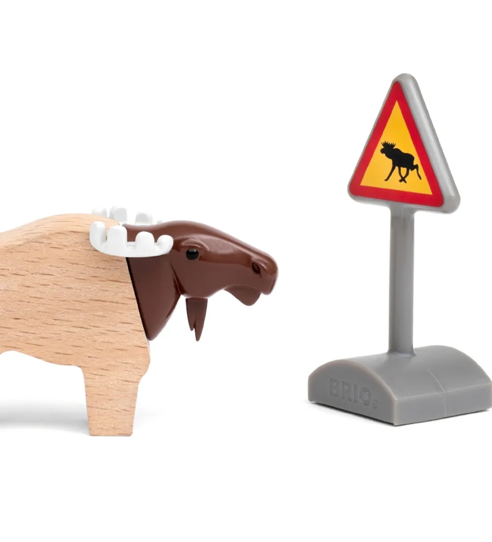 BRIO Brio>World Togbanesæt - Nordic Animal Set - 26 Dele 33988