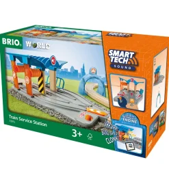 BRIO Brio>World Togservicestation - 2 Dele - Smart Tech Sound 33975
