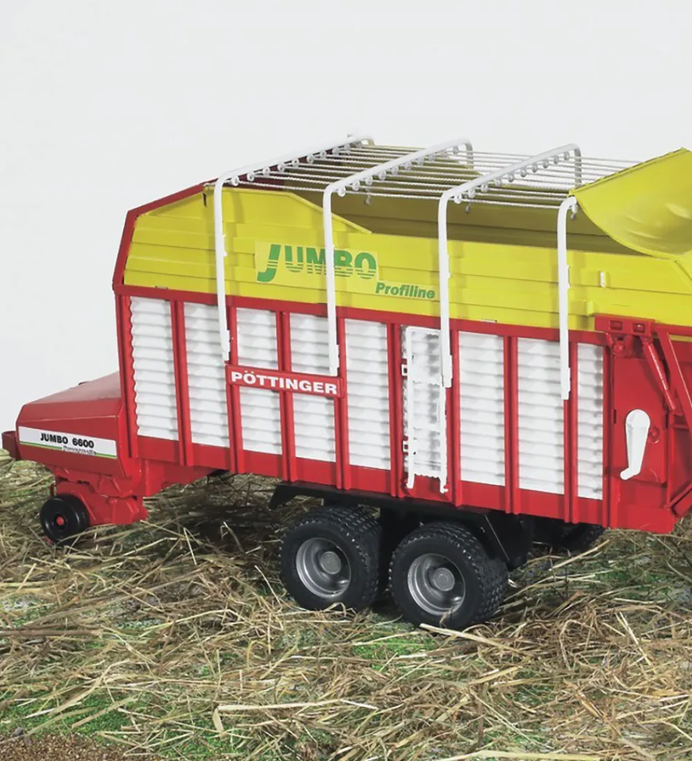 Bruder Biler, Tog Og Køretøjer|Traktorer>Arbejdsmaskine - Pöttinger Jumbo 6600 Profilin... - 02214