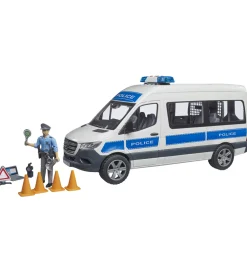 Bruder Biler, Tog Og Køretøjer>Bil - MB Sprinter Politibil m. Politibetjent... - 02683