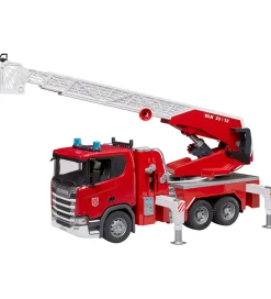 Bruder Biler, Tog Og Køretøjer>Brandbil - Scania Super 560R m. Lys/Lyd - 03591